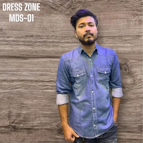 Long Sleeve Denim shirt - gallery
